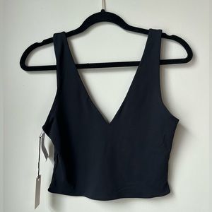 Aritzia Babaton black tank blouse , NWT Medium